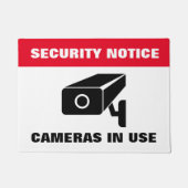 Paillasson Porte-panneau de signalisation de sécurité de l'ap (Devant)