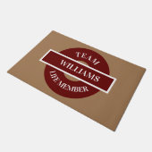 Paillasson Porte personnalisée (Incliné)