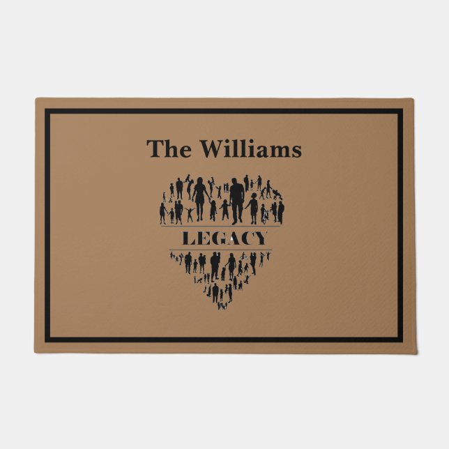 Paillasson Porte personnalisée (Devant)