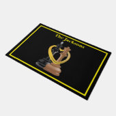 Paillasson Porte personnalisée (Incliné)