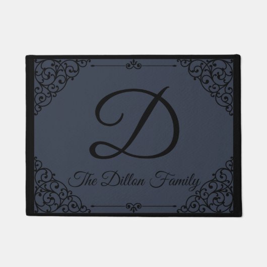 Paillasson Porte personnalisée modifiable (Devant)