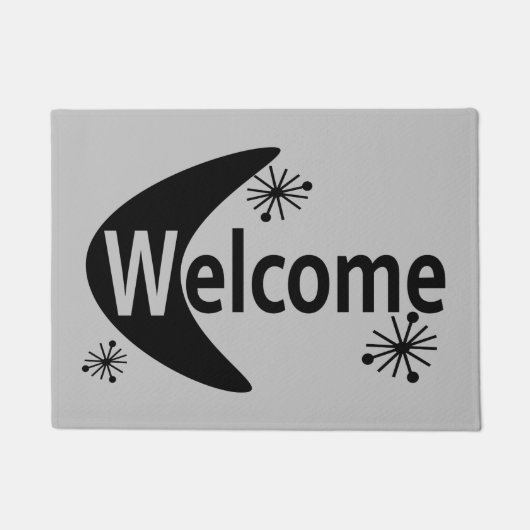 Paillasson Porte rétro do-it-yourself COULEUR PERSONNALISÉE M (Devant)