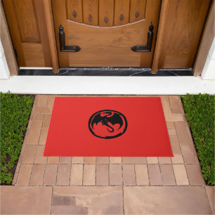Paillasson Porte rouge Black Dragon