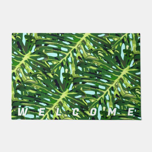 Paillasson Porte tropicale (Devant)