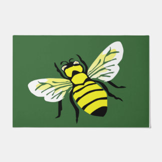 Paillasson Porte verte d'abeille, Décor intérieur