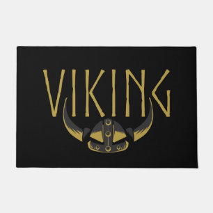 Paillasson Portes de casque à cornes viking
