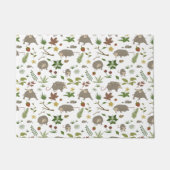 Paillasson Possum dans un champ de Berry en blanc (Devant)