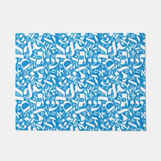 Paillasson Pot-lettres hébreu - Tailles Customisées - Cadeaux (Devant)