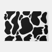 Paillasson Pots de vache noir simple Animal (Devant)