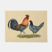 Paillasson Poule bleue du Delaware (Devant)