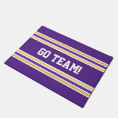 Paillasson Pourpre et or Jersey (Incliné)