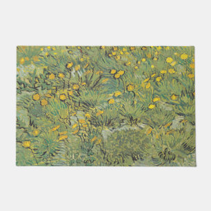 Paillasson Prairie jaune de Van Gogh - Art floral classique