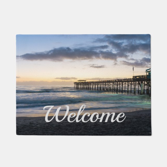 Paillasson Premier lever Du Soleil À Cocoa Doormat (Devant)