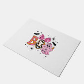 Paillasson Preppy Éffrayant Halloween Boo (Incliné)