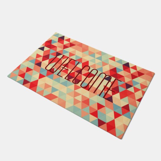 Paillasson Pretty triangle pattern II + your ideas (Incliné)