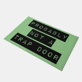 Paillasson Probablement Pas Une Porte De Piège (Incliné)