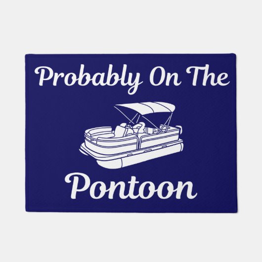 Paillasson Probablement Sur Le Matelas De Porte Ponton (Devant)