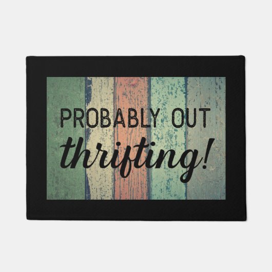 Paillasson Probablement sur Thrifting (Devant)