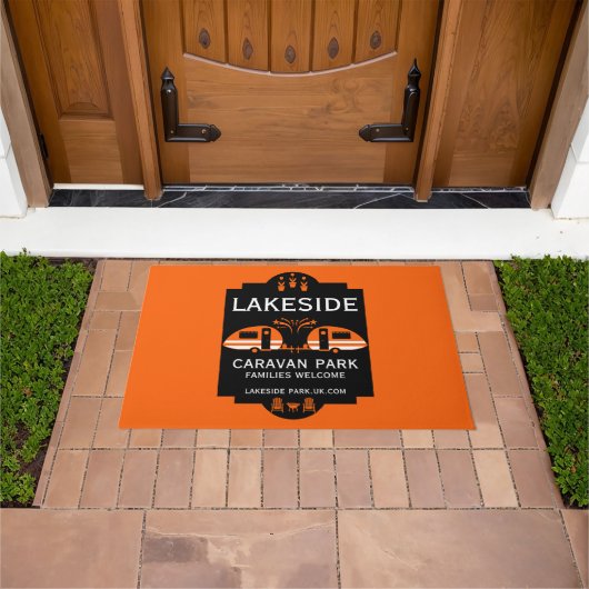 Paillasson Promotion du camping Caravan (De plein air)