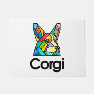 Paillasson Propriétaire du chien de Corgi Pembroke Welsh Corg