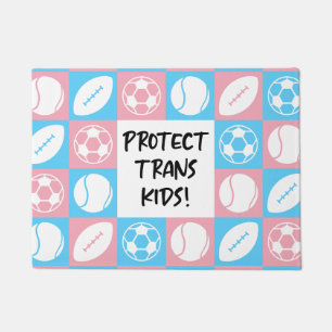 Paillasson Protect Trans Kids Sports Student Athletes