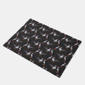 Paillasson Puffin Frenzy Floor Mat (gris foncé) (Incliné)