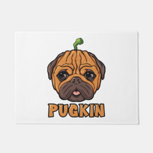 Paillasson Pugkin - Halloween Carlin Citrouille