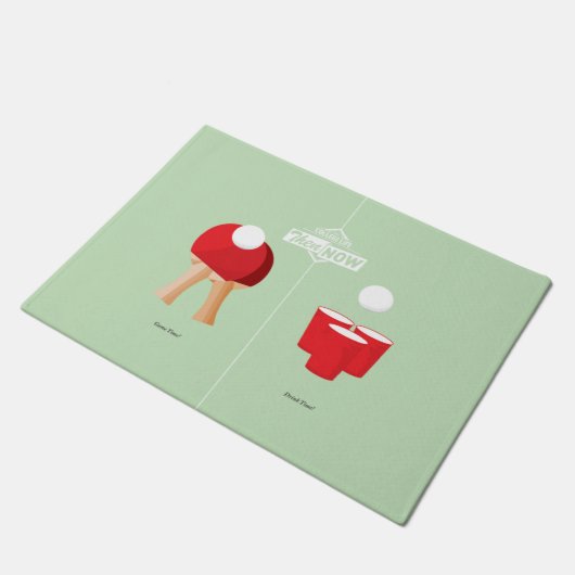 Paillasson Puis et maintenant : Ping-pong (Incliné)