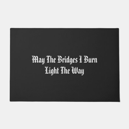 Paillasson Puisse Les Ponts Brûler La Lumière Sur Le Chemin (Devant)