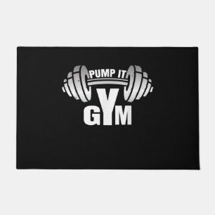 Paillasson Pump It Ness Gym Sport Motivation Men Women Kid