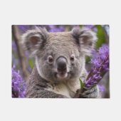 Paillasson Purple Jacaranda Koala Ours, (Devant)