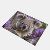 Paillasson Purple Jacaranda Koala Ours, (Incliné)