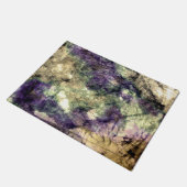 Paillasson Purple rose vert noir coloré abstrait grunge (Incliné)