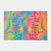 Paillasson PYTHON - moderne fractale décorative - (Devant)