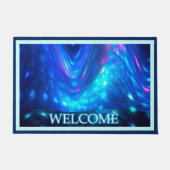 Paillasson Qaanaaq - Lumières du Nord - Bienvenue (Devant)