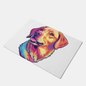 Paillasson Quel adorable Labrador Retriever ! (Incliné)