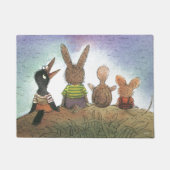 Paillasson Quelque chose de rouge (Devant)