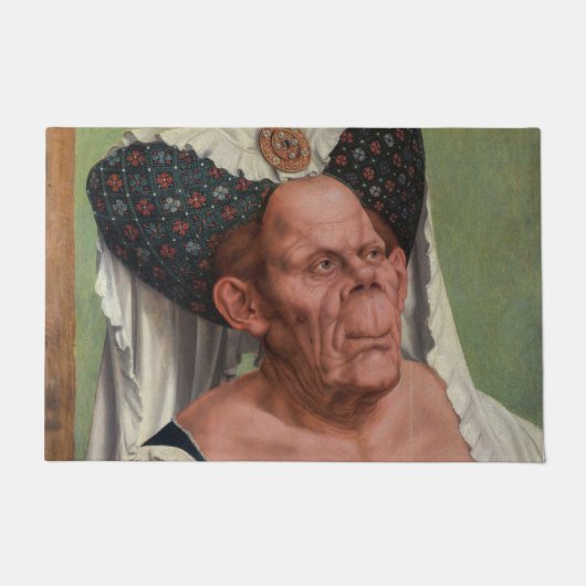 Paillasson Quentin Matsys - Une Vieille Femme Grotesque (Devant)