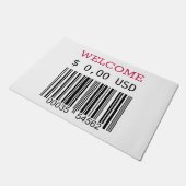 Paillasson Qu'est-ce que Free ? Étiquette de prix (Incliné)