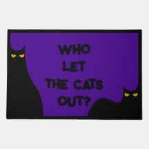 Qui A Laissé Les Chats Sortir Funny Chat Noir Les