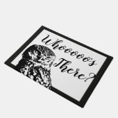 Paillasson Qui y a-t-il en noir et blanc ? (Incliné)