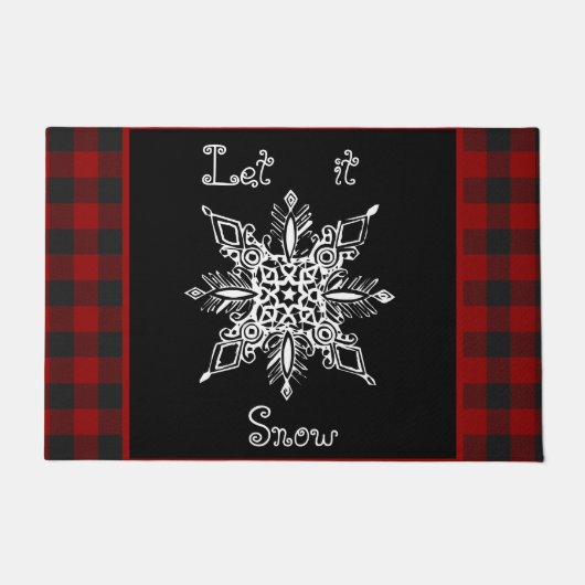 Paillasson Qu'il neige  (Devant)