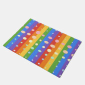 PAILLASSON RAINBOW DOT STRIPES (Incliné)