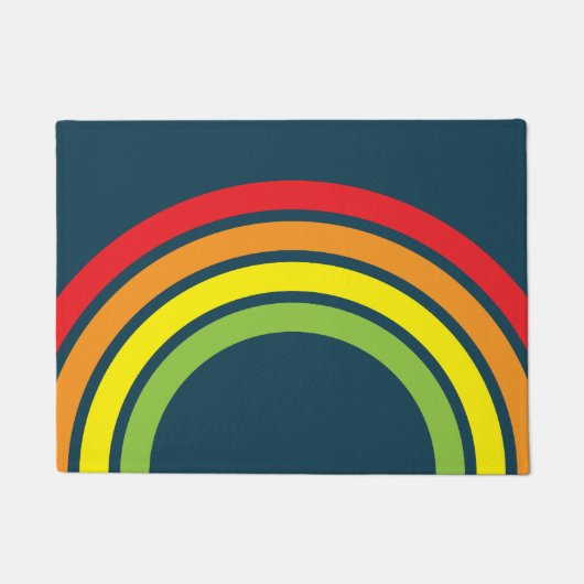 Paillasson Rainbow Retro Floormat (Devant)