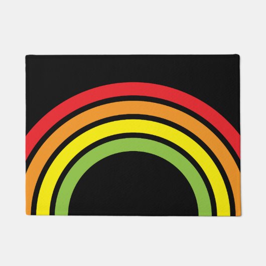 Paillasson Rainbow Retro Floormat (Devant)