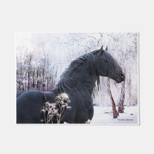 Paillasson "Raphael & Snowy Trees" (Devant)