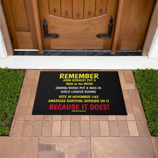 PAILLASSON RAPPELEZ-VOUS DE VOTER (De plein air)