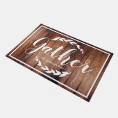 Paillasson Rassembler les Laurels des fermes et le bois Brown (Incliné)