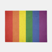 Paillasson Rayures d'arc-en-ciel (Devant)