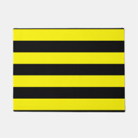 Rayures jaunes et noires